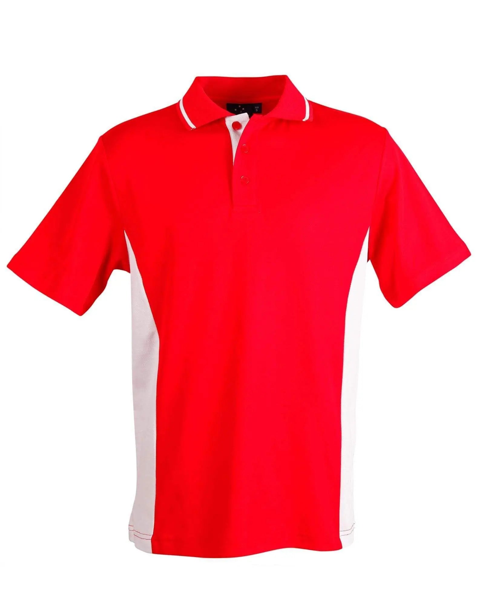 Teammate Polo Men's Ps73 Casual Wear Winning Spirit Red/ White S